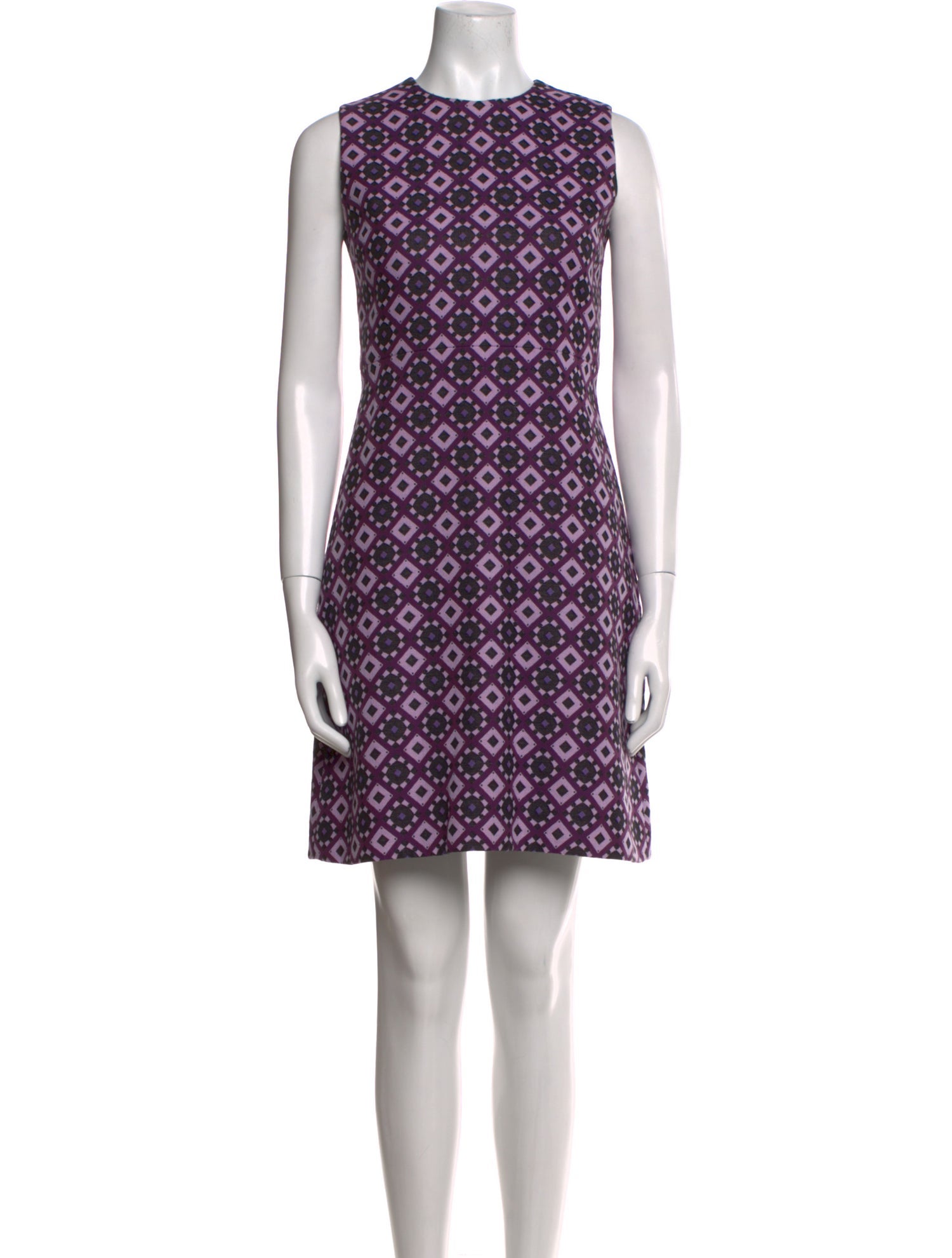 Victoria Victoria Beckham Printed Mini Dress