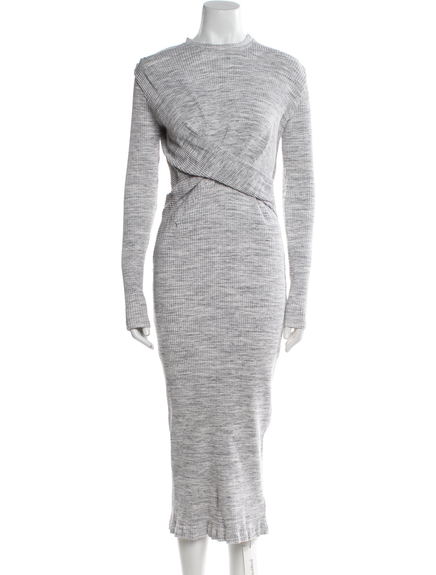 Victoria Victoria Beckham Mock Neck Long Dress