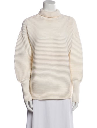 Victoria Victoria Beckham Wool Striped Sweater
