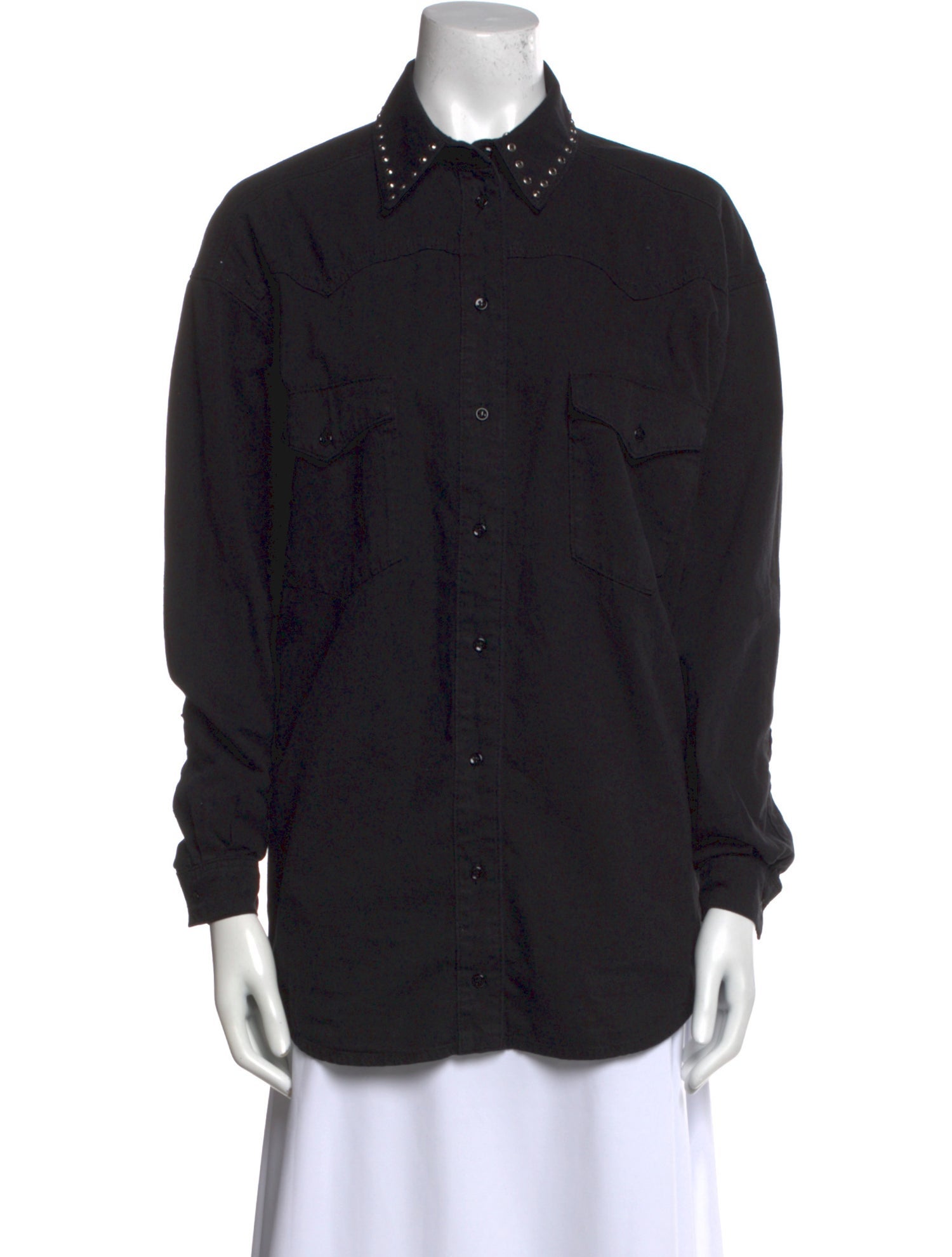 Victoria Victoria Beckham Long Sleeve Button-Up Top