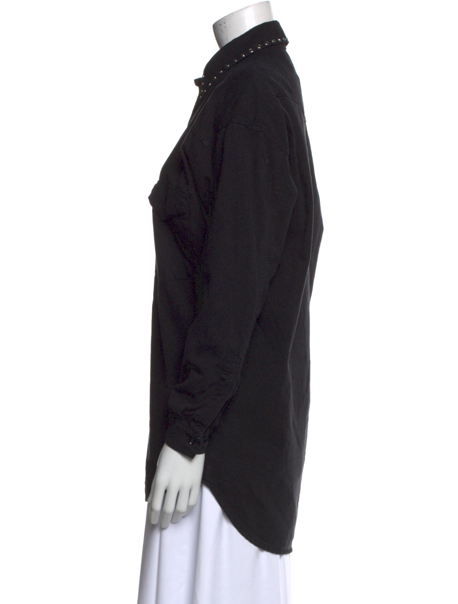 Victoria Victoria Beckham Long Sleeve Button-Up Top