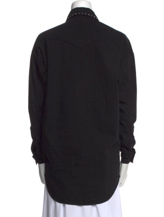 Victoria Victoria Beckham Long Sleeve Button-Up Top