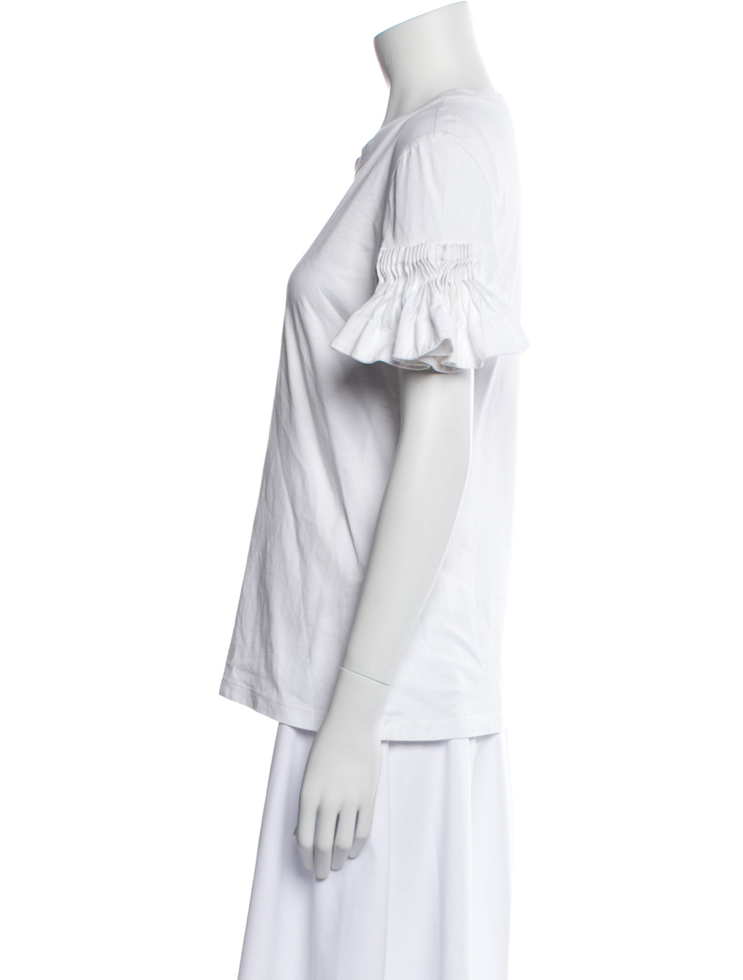 Victoria Victoria Beckham Crew Neck Short Sleeve T-Shirt