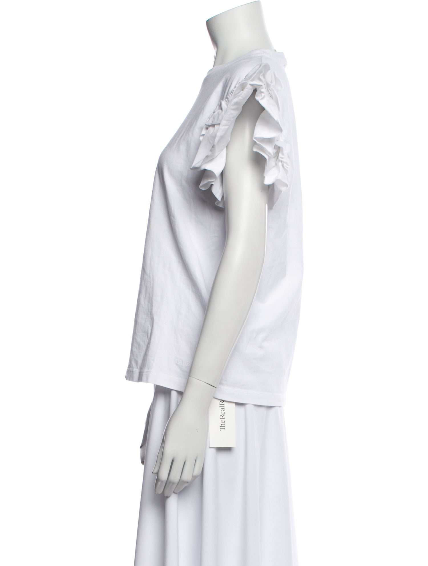 Victoria Victoria Beckham Crew Neck Short Sleeve T-Shirt