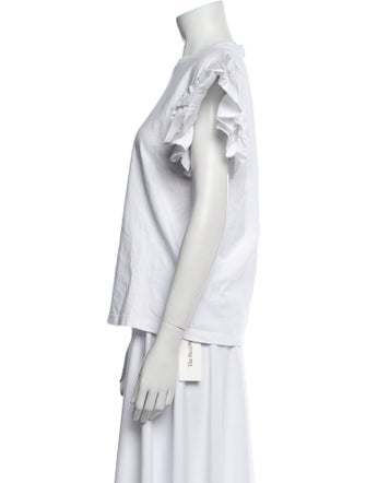 Victoria Victoria Beckham Crew Neck Short Sleeve T-Shirt