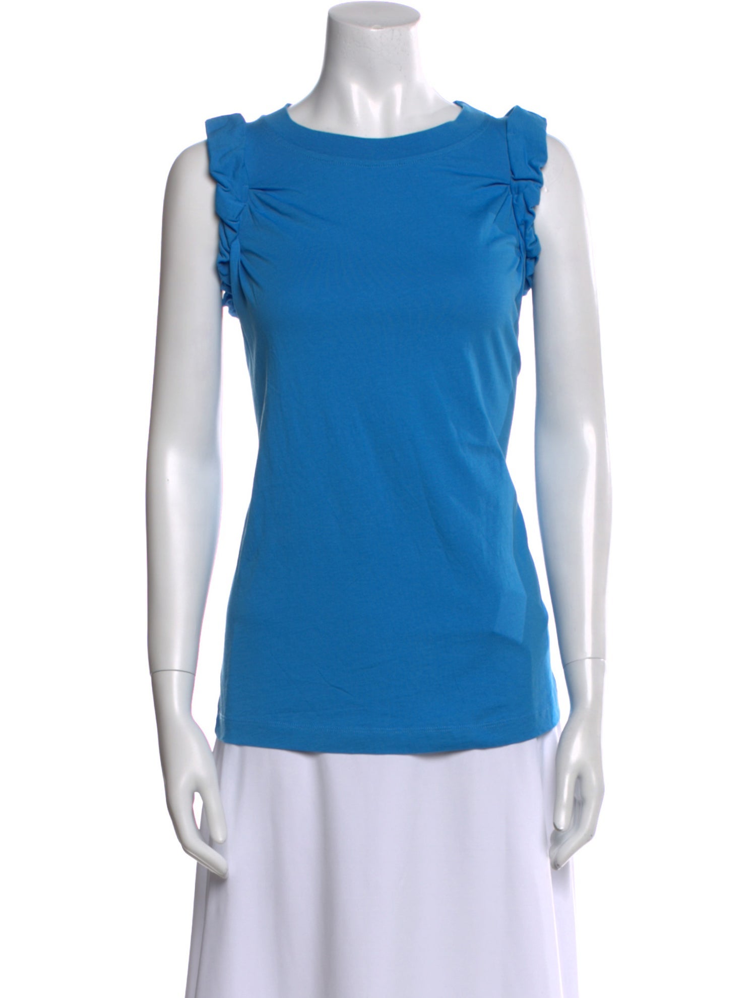 Victoria Victoria Beckham Bateau Neckline Sleeveless Top