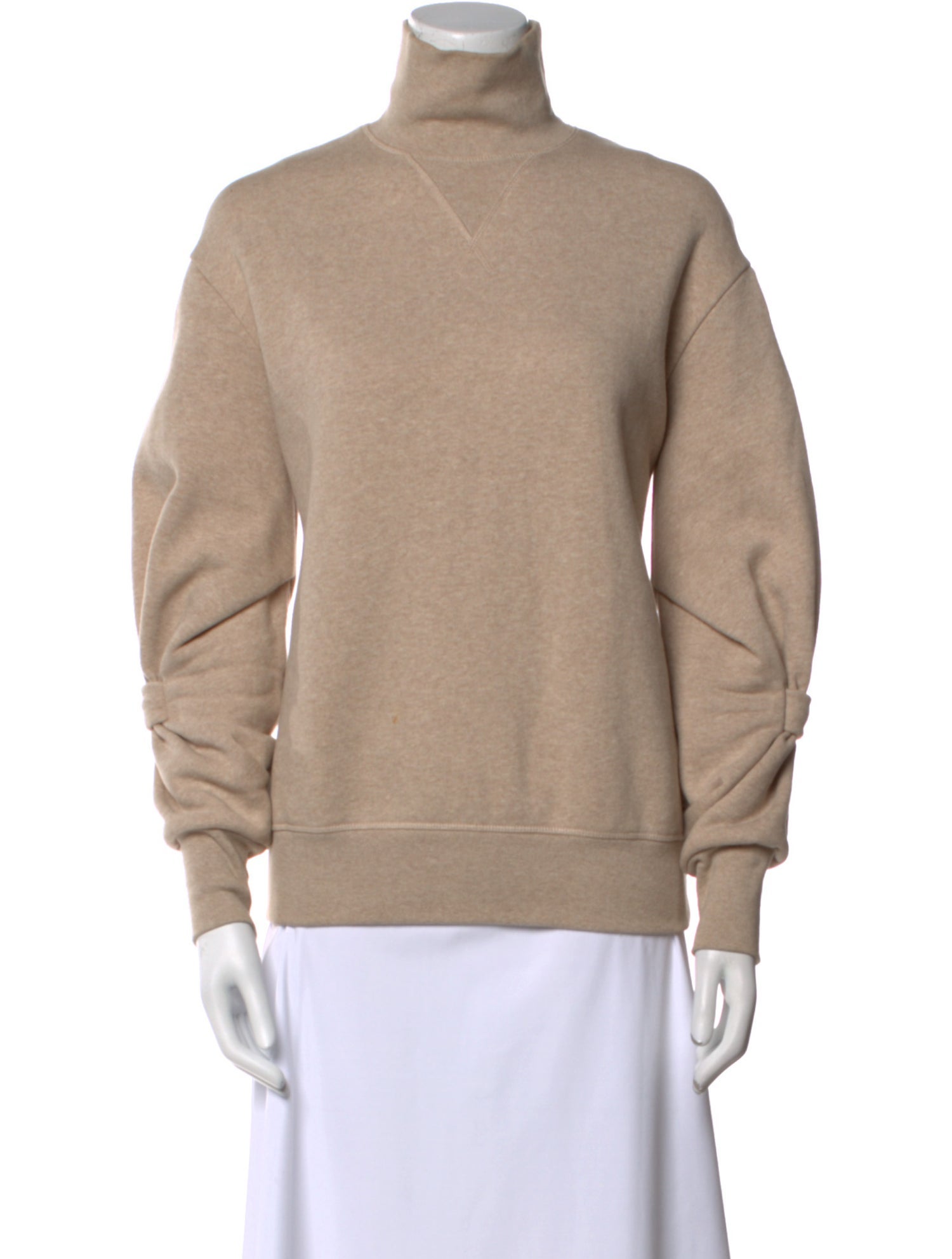 Victoria Victoria Beckham Turtleneck Long Sleeve Sweatshirt