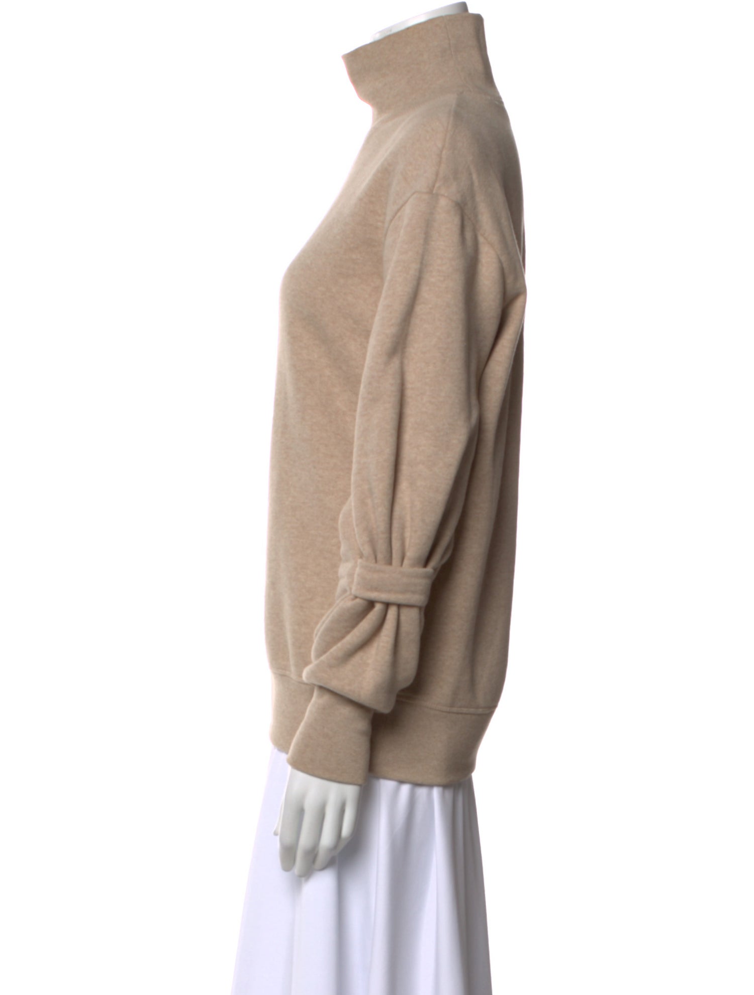 Victoria Victoria Beckham Turtleneck Long Sleeve Sweatshirt