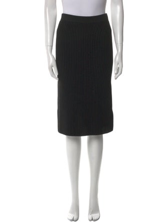 Victoria Victoria Beckham Wool Knee-Length Skirt