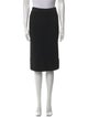 Victoria Victoria Beckham Wool Knee-Length Skirt