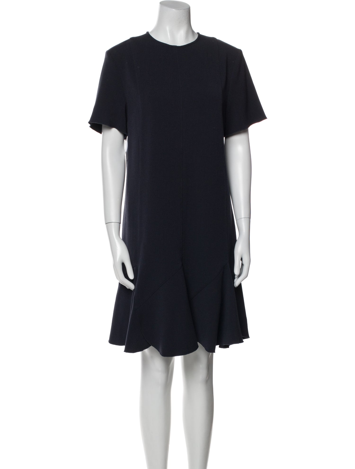 Victoria Victoria Beckham Crew Neck Mini Dress w/ Tags