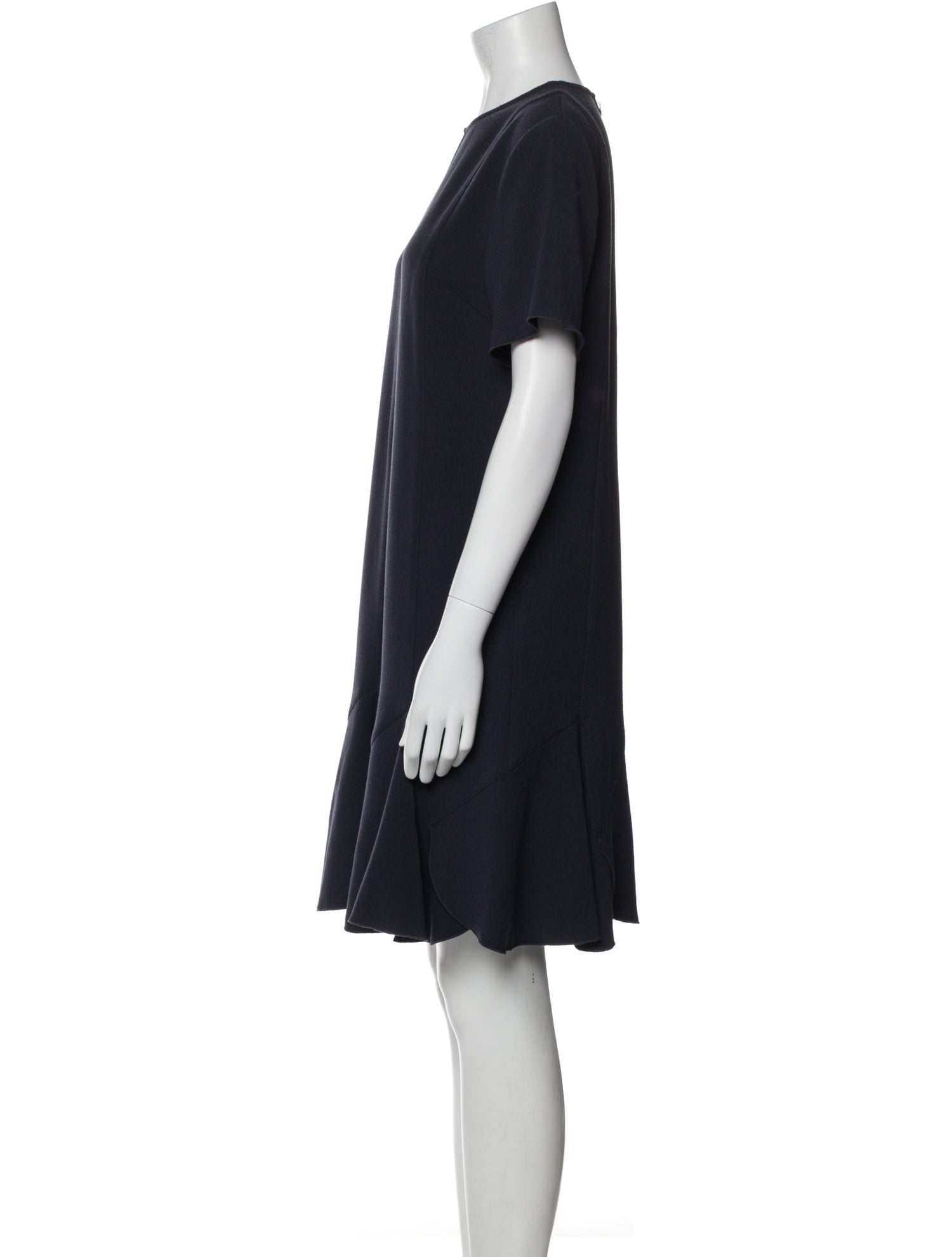 Victoria Victoria Beckham Crew Neck Mini Dress w/ Tags
