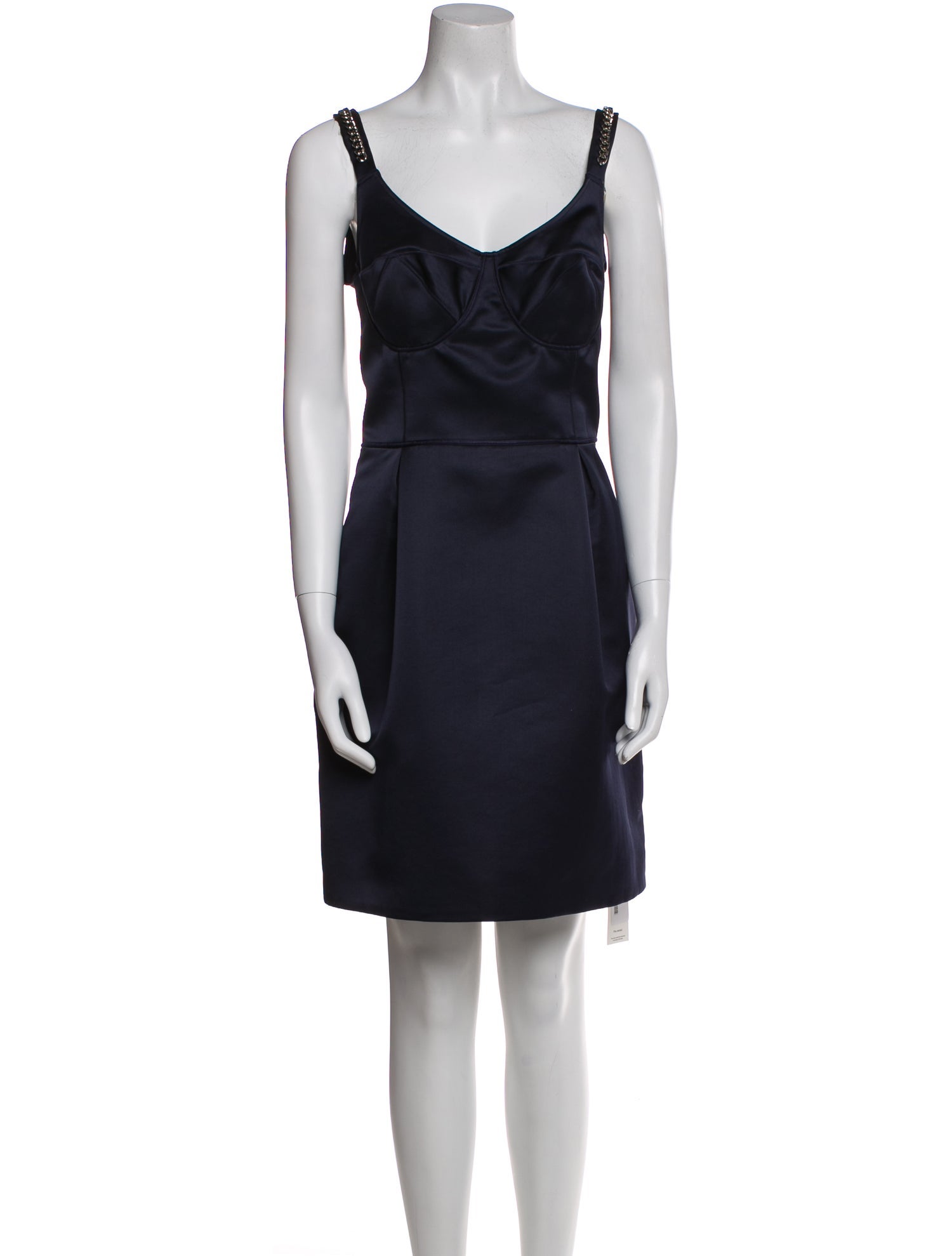 Victoria Victoria Beckham V-Neck Mini Dress