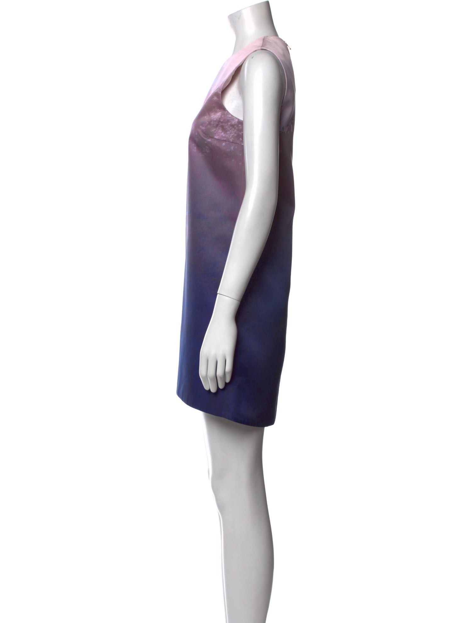 Victoria Victoria Beckham Printed Mini Dress