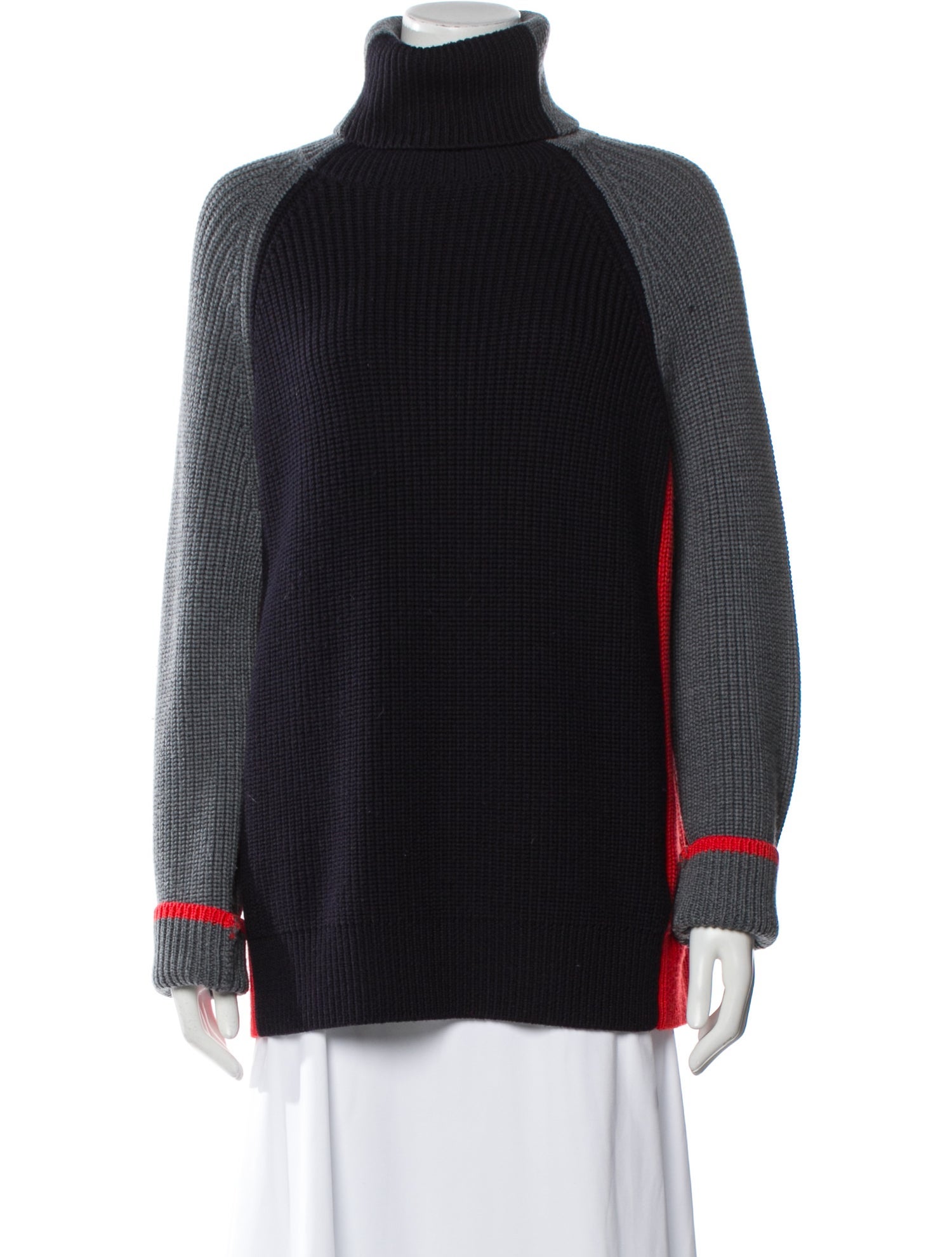 Victoria Victoria Beckham Wool Turtleneck Sweater