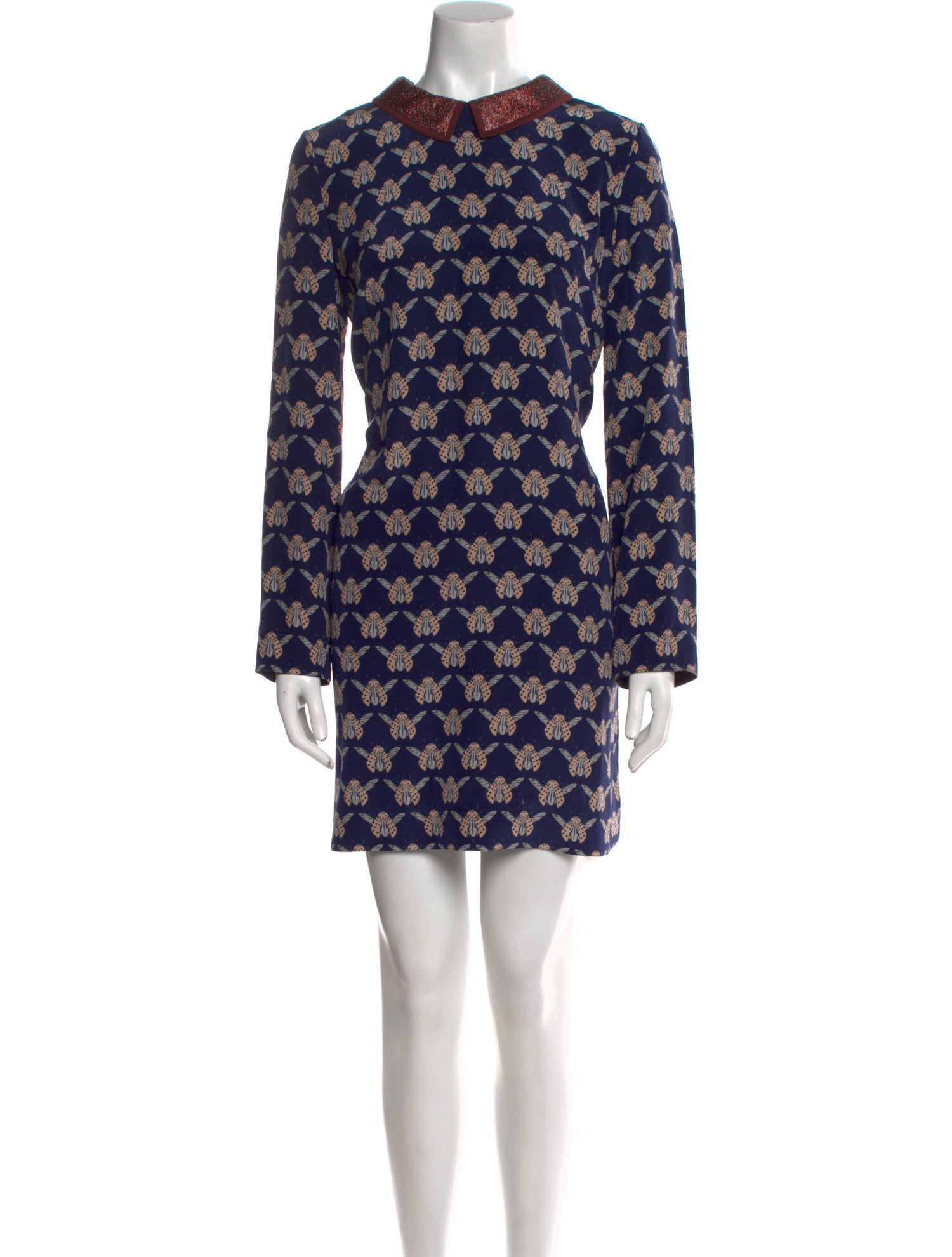 Victoria Victoria Beckham Silk Mini Dress