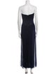 Vicky Tiel Nylon Long Dress