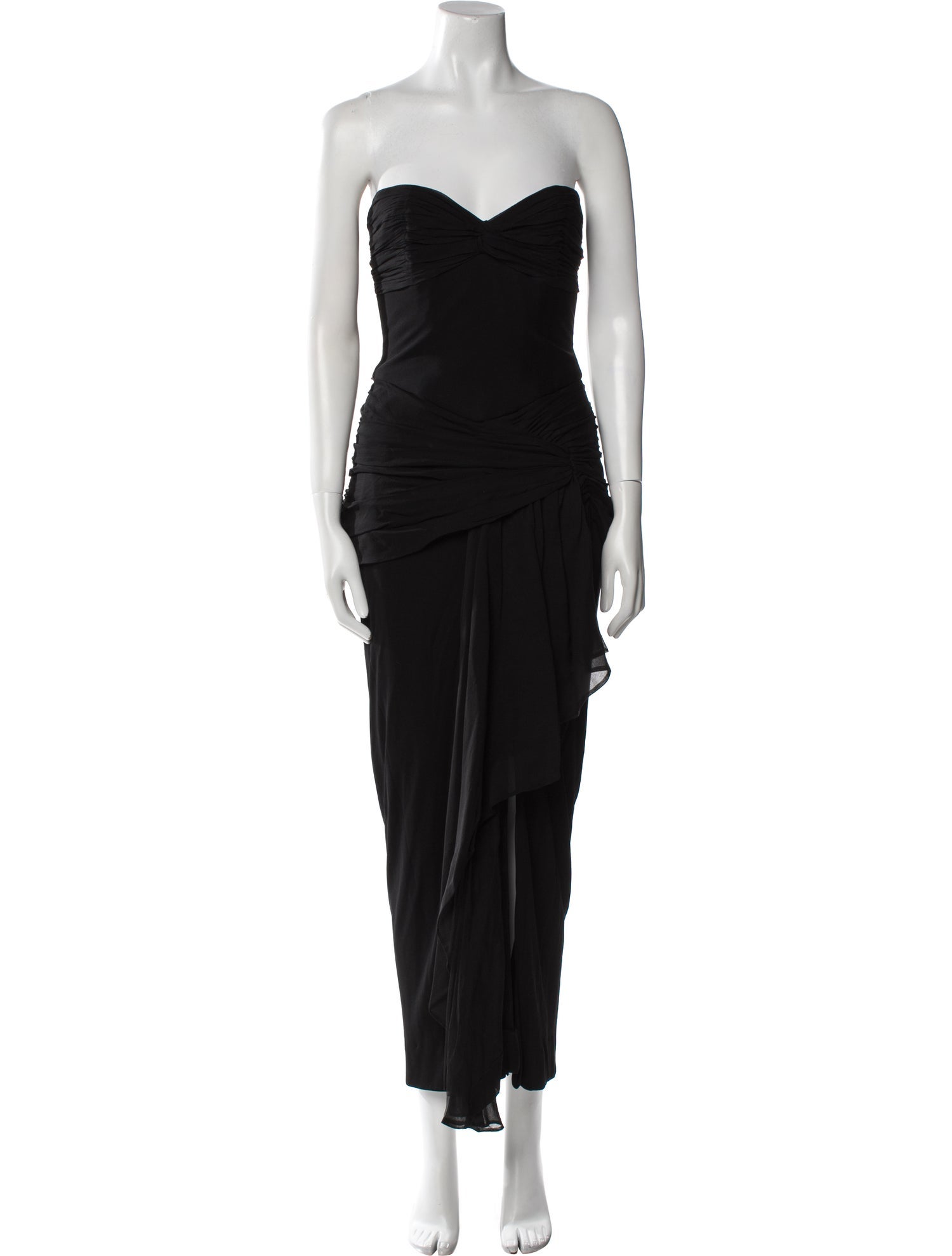 Vicky Tiel Silk Long Dress