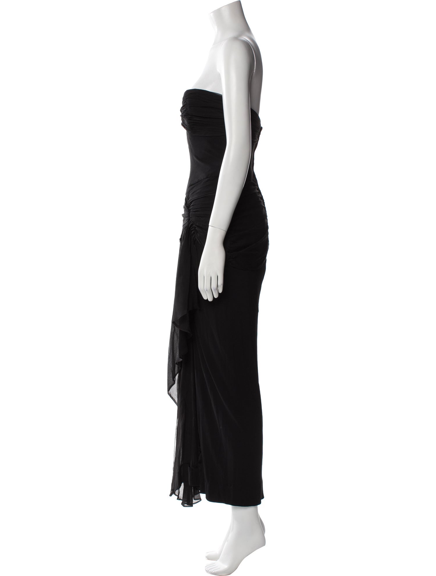 Vicky Tiel Silk Long Dress