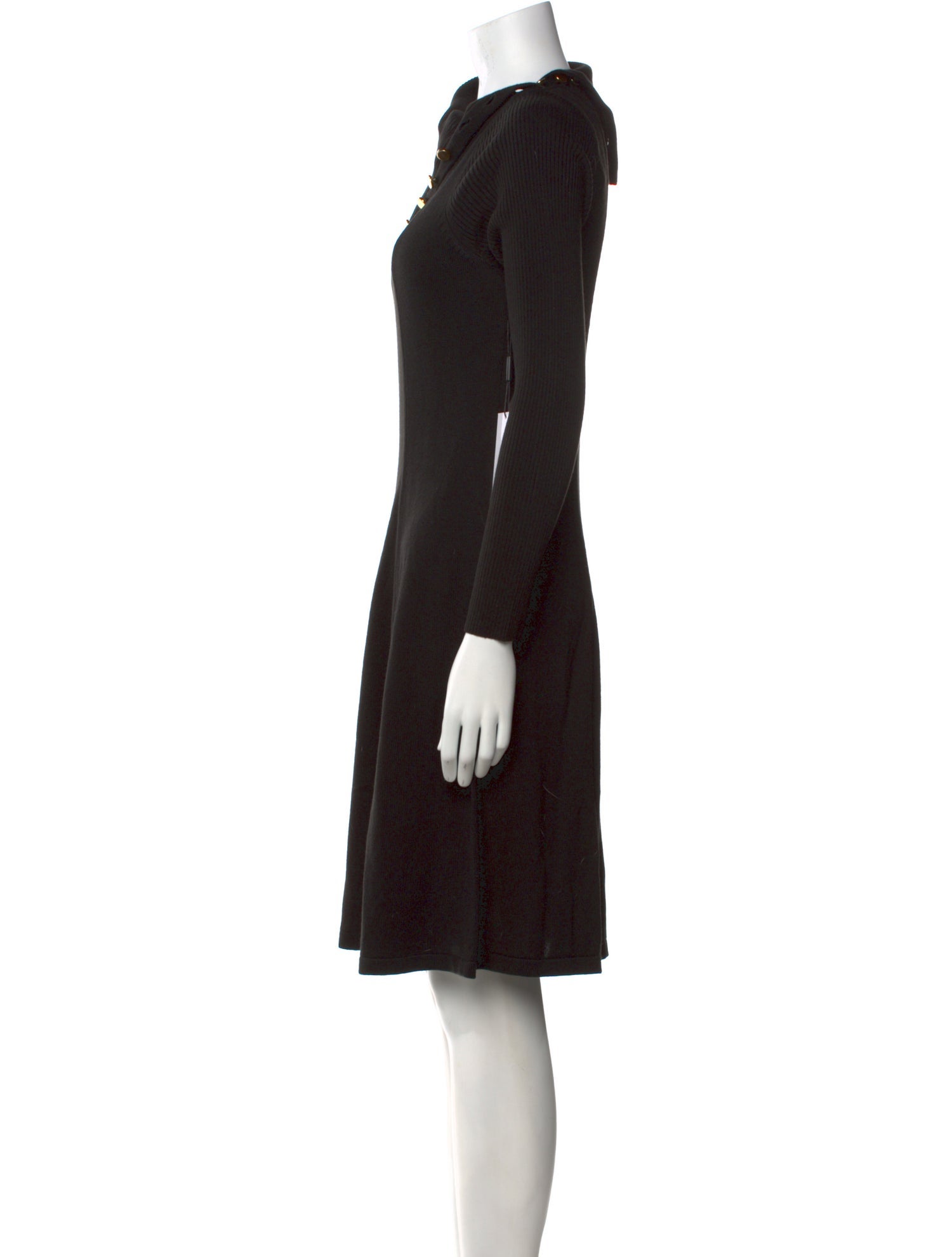 Vicky Tiel Cowl Neck Mini Dress w/ Tags