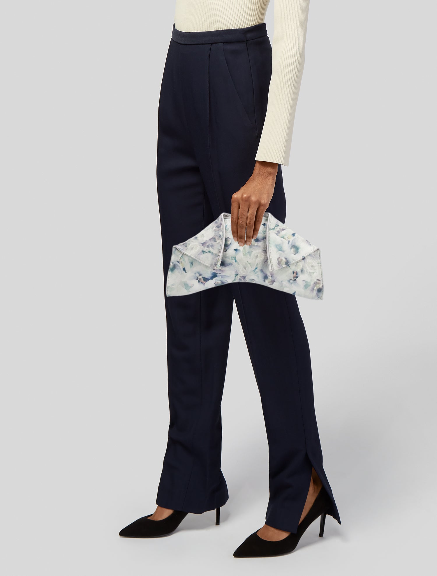 Emily Cho Leather Clutch