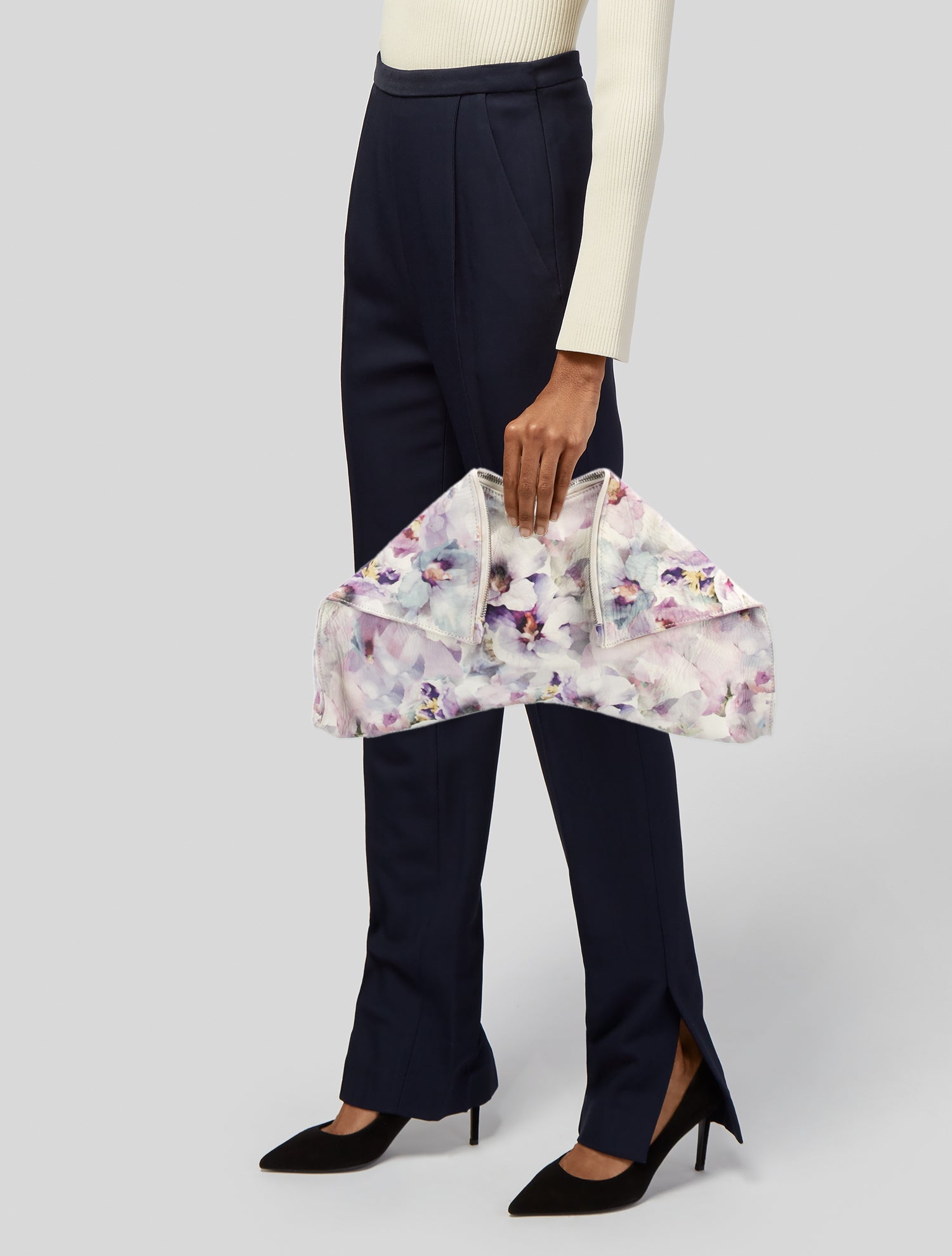 Emily Cho Leather Clutch