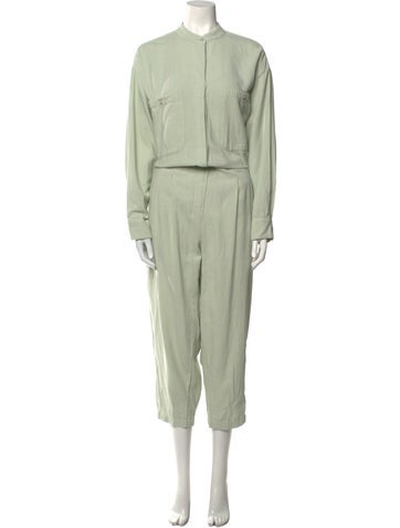 Black Crane Jumpsuits and Rompers Mock Neck Jumpsuit S