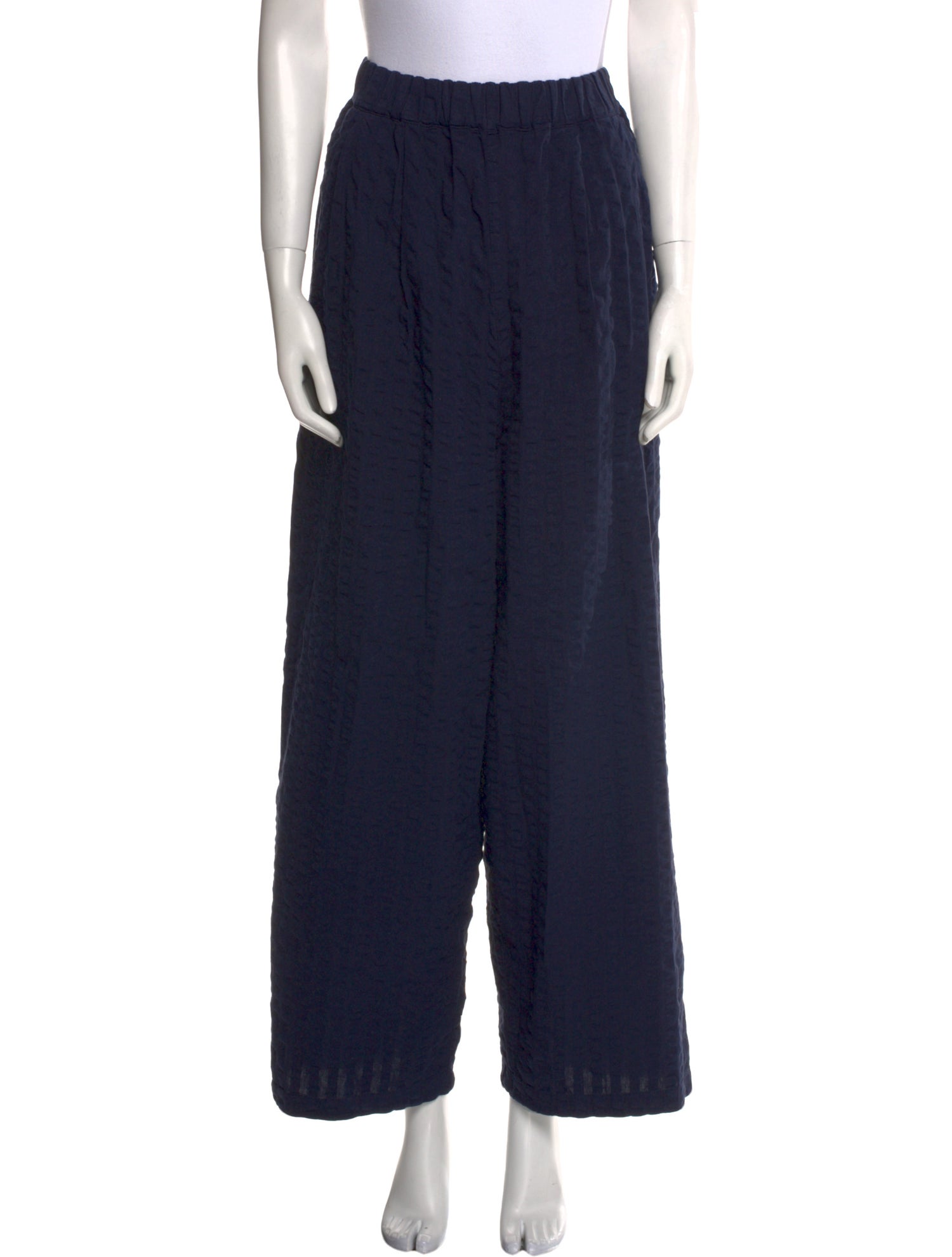 Black Crane Wide Leg Pants