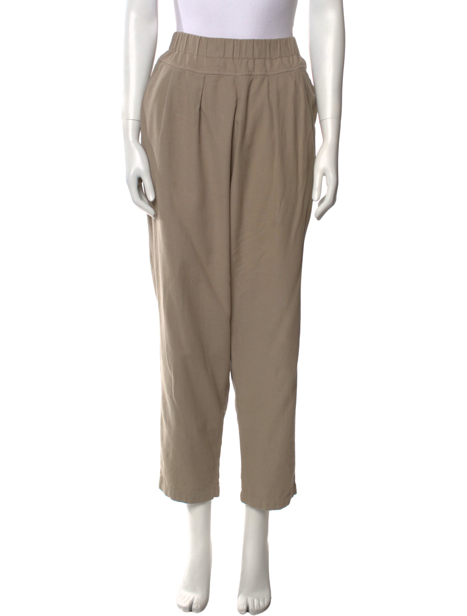 Black Crane Straight Leg Pants