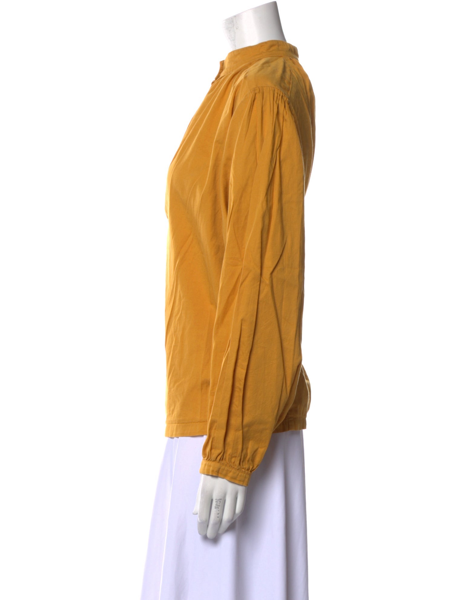 Black Crane Mock Neck Long Sleeve Sweatshirt