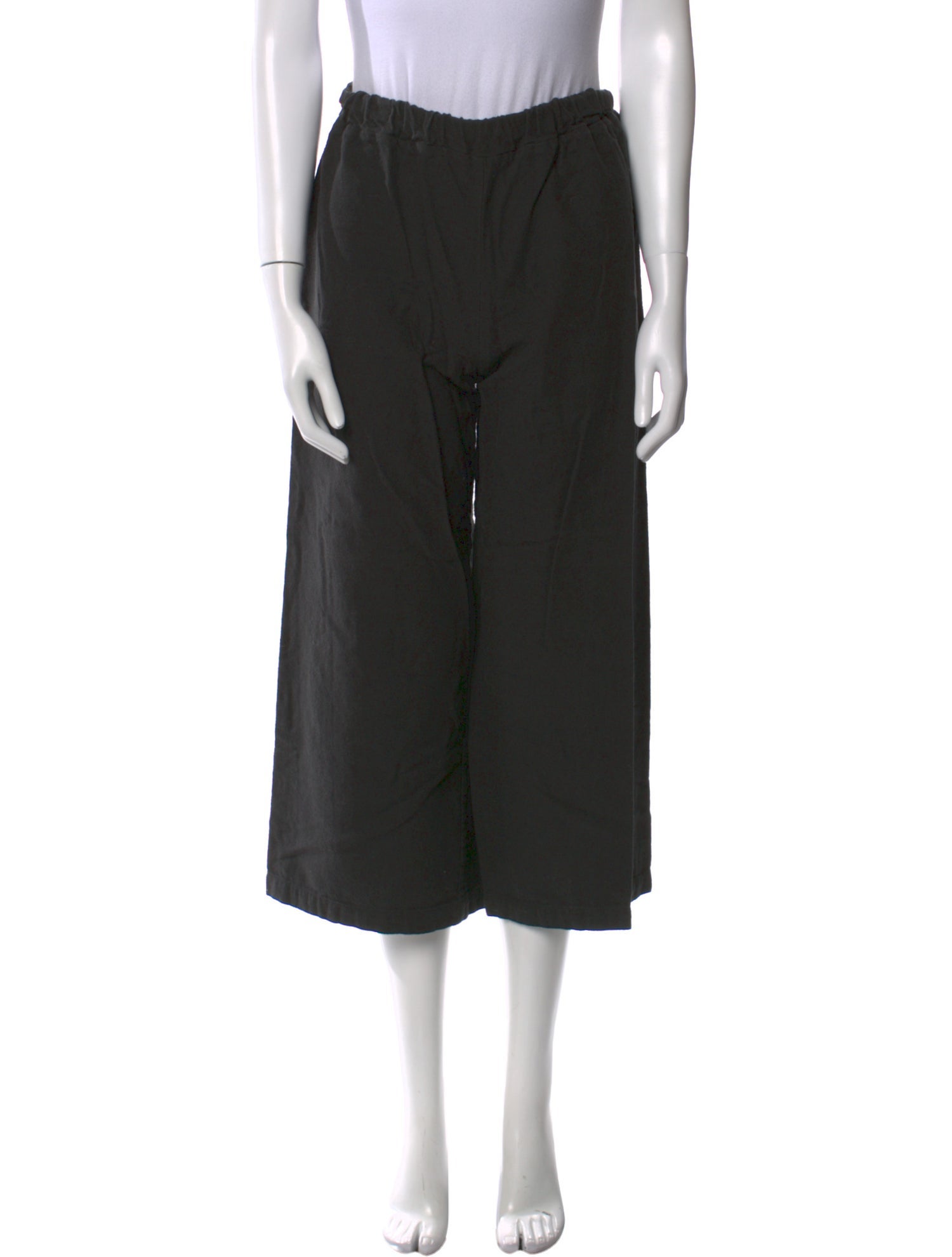 Black Crane Wide Leg Pants