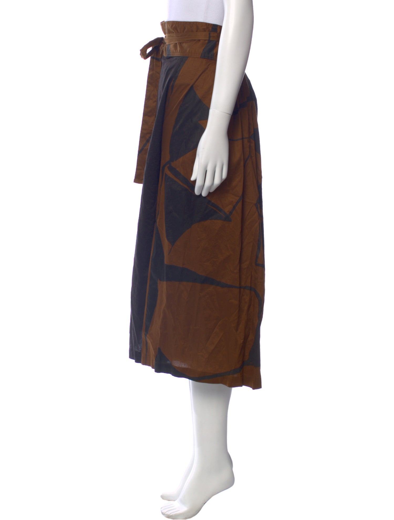 Black Crane Wide Leg Pants