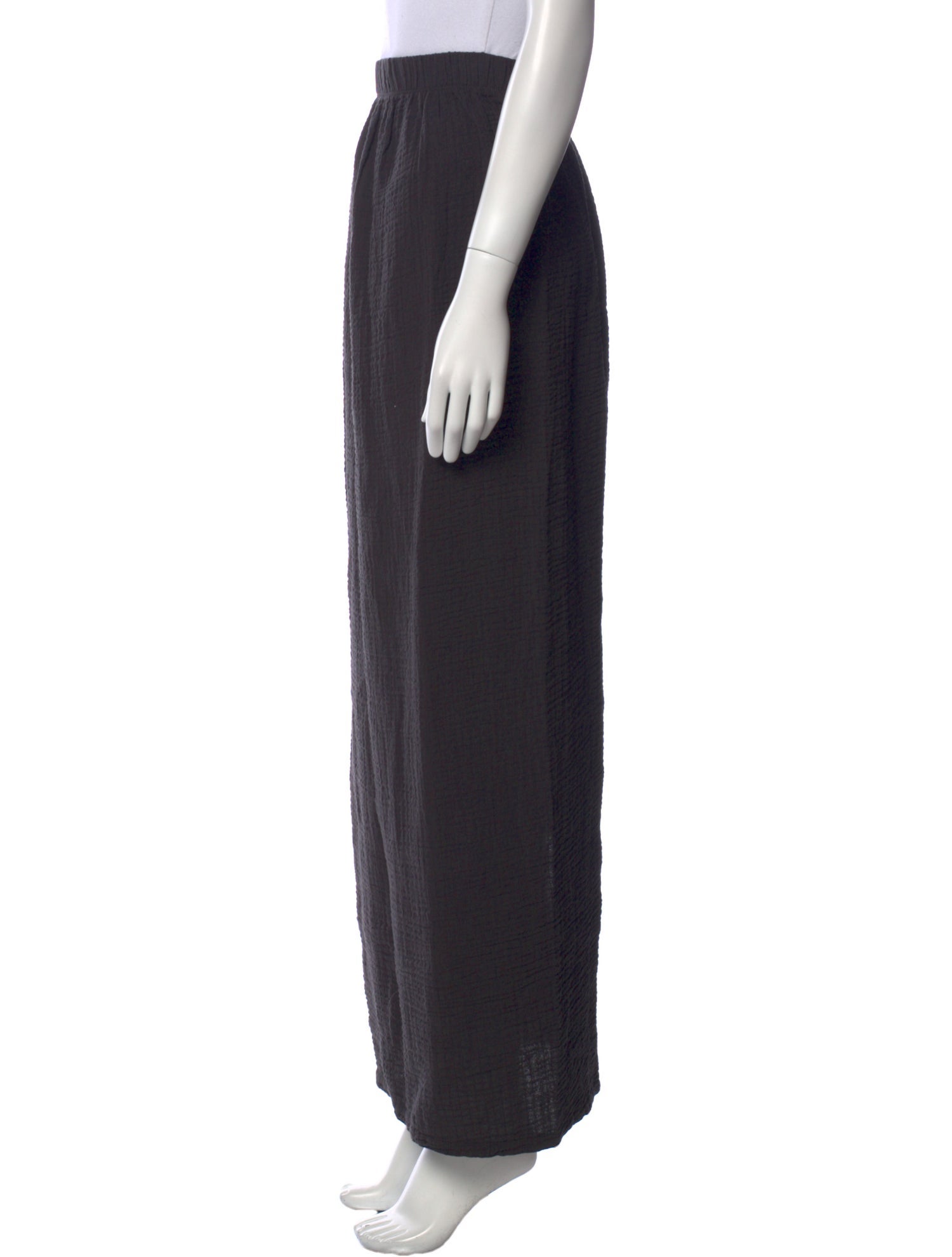 Black Crane Long Skirt
