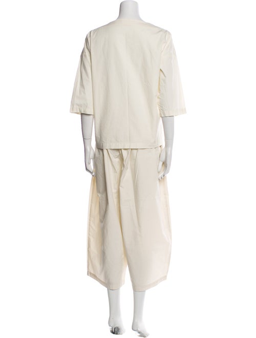 Black Crane Pant Set