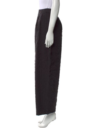 Black Crane Wide Leg Pants