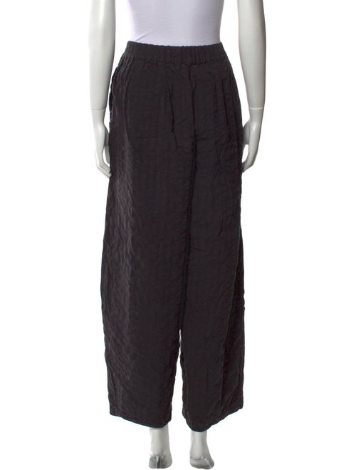 Black Crane Wide Leg Pants