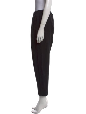 Black Crane Straight Leg Pants