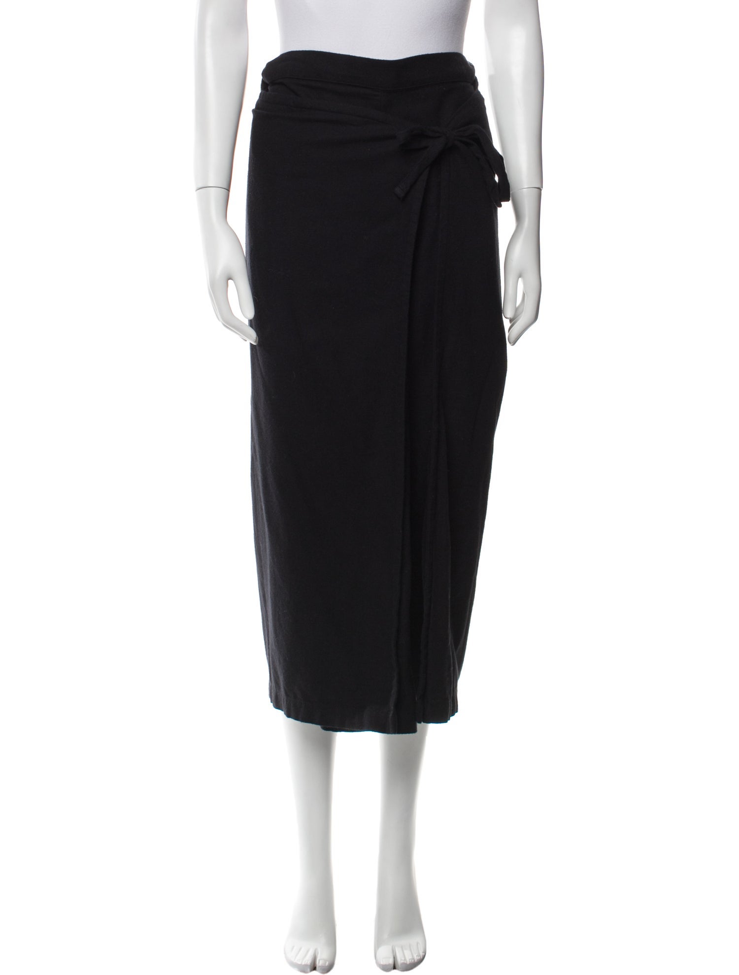 Black Crane Wide Leg Pants