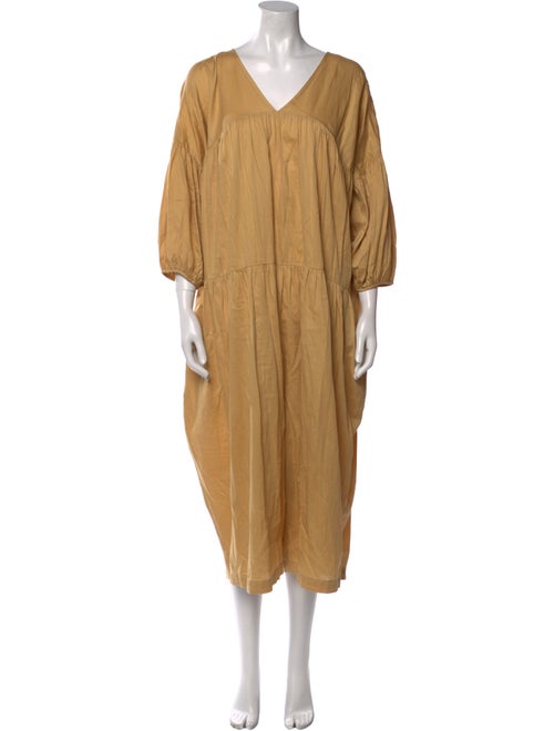 Black Crane V-Neck Jumpsuit