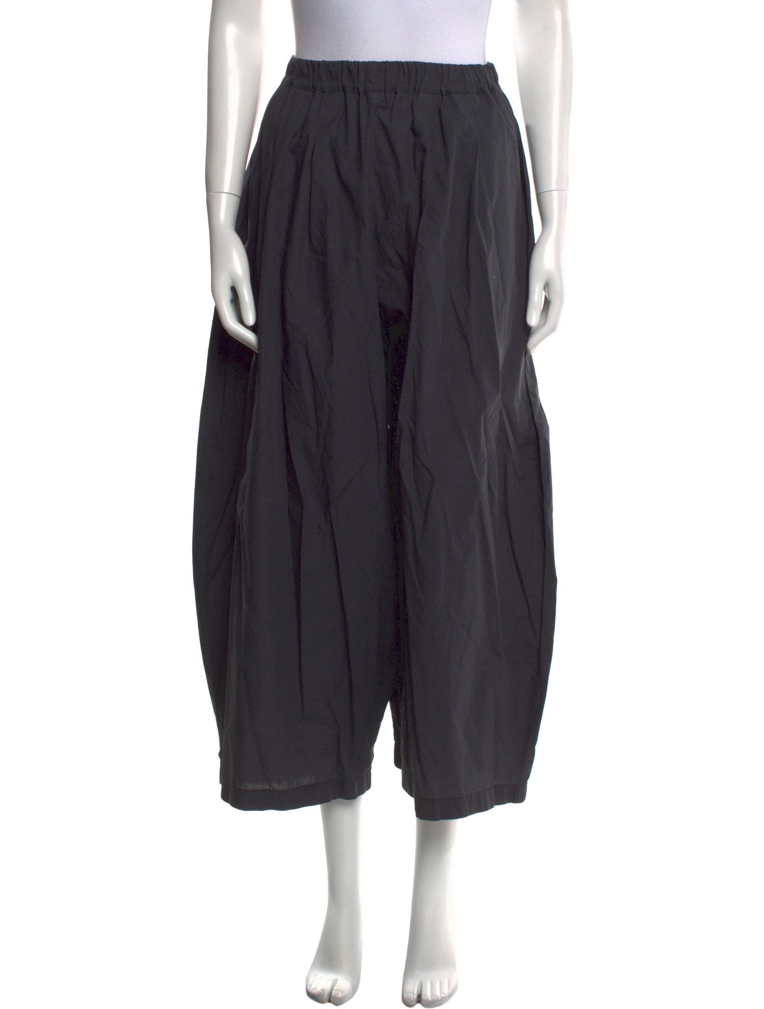 Black Crane Wide Leg Pants