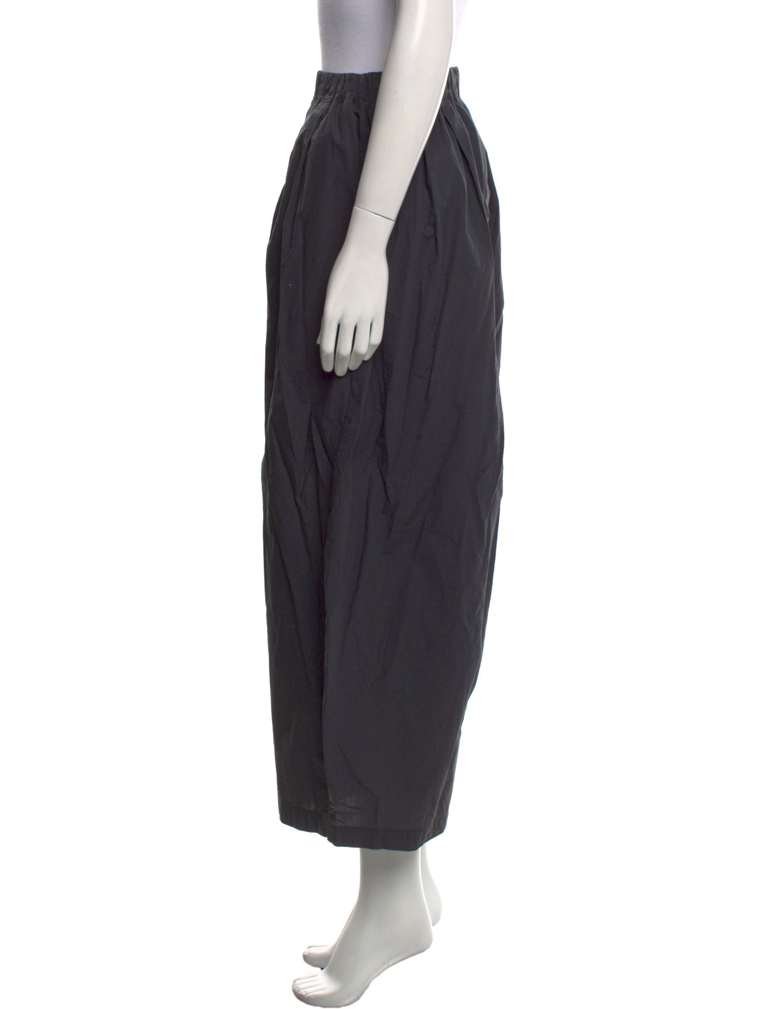 Black Crane Wide Leg Pants