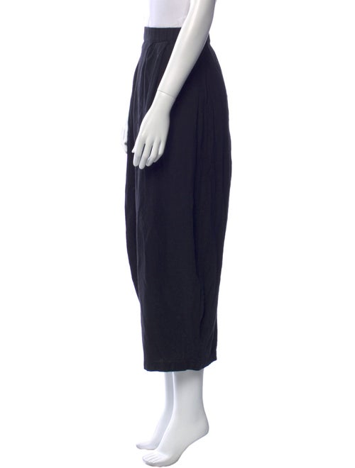 Black Crane Wide Leg Pants