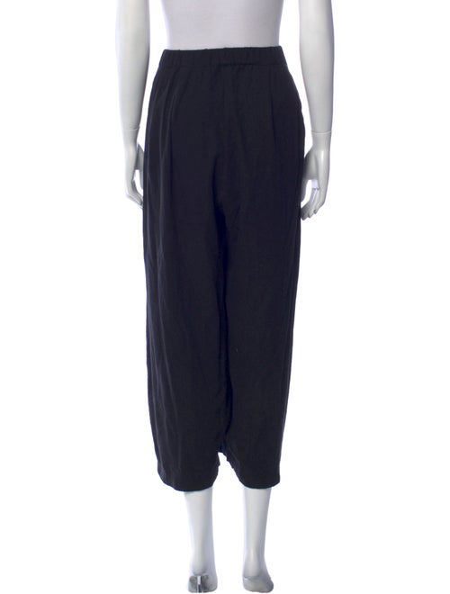 Black Crane Wide Leg Pants