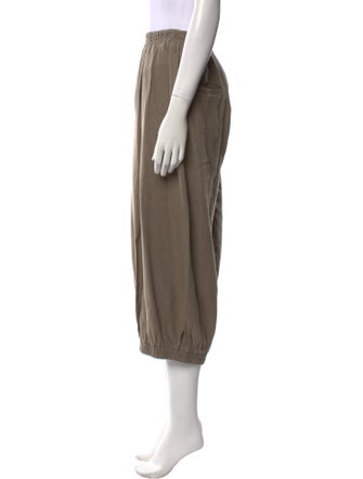 Black Crane Wide Leg Pants