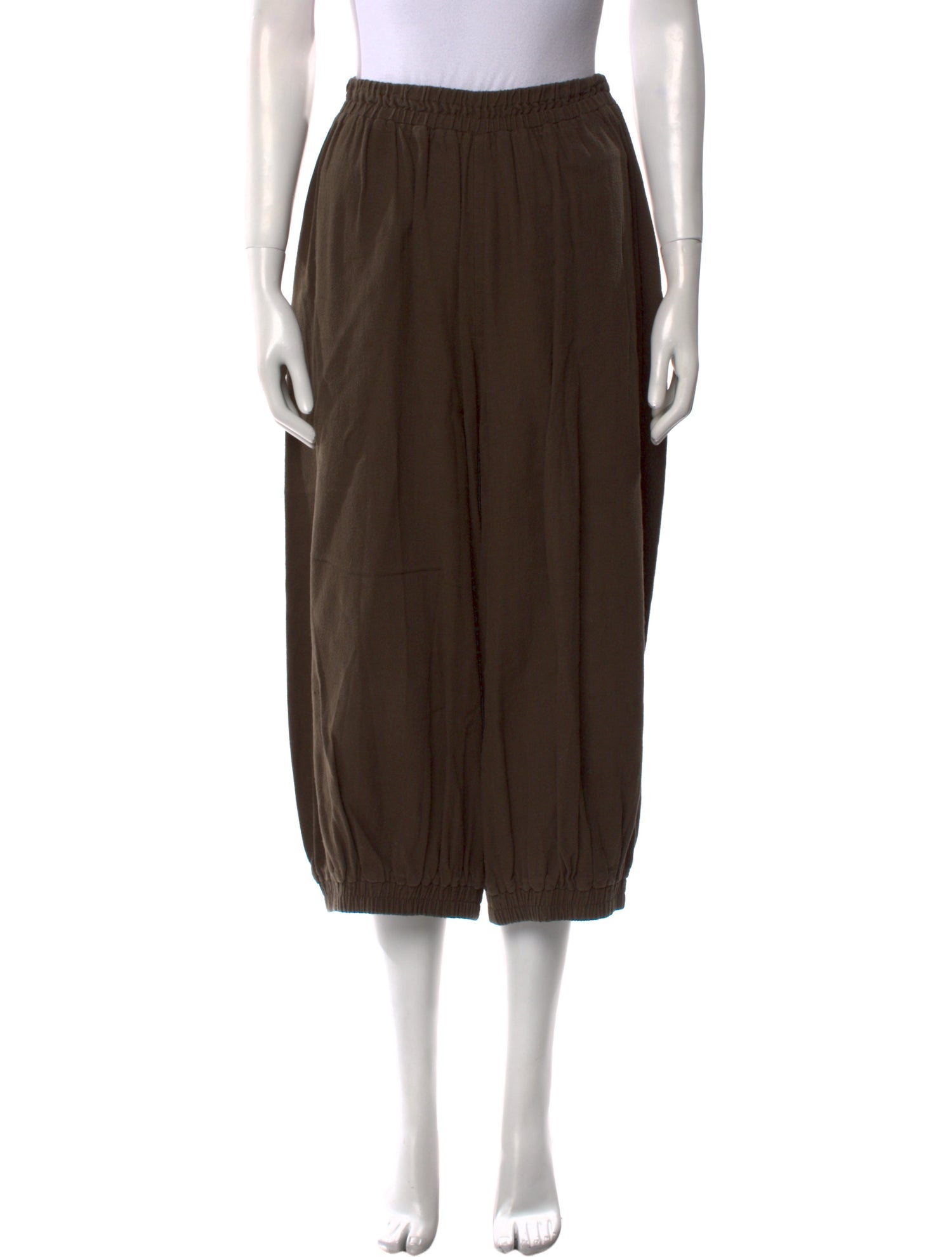 Black Crane Wide Leg Pants