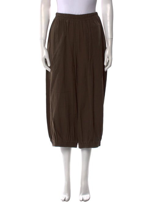 Black Crane Wide Leg Pants