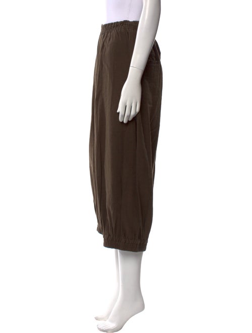 Black Crane Wide Leg Pants