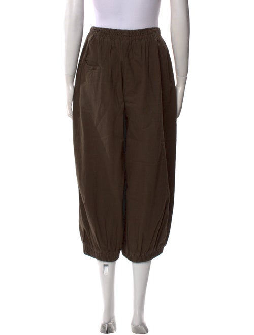 Black Crane Wide Leg Pants