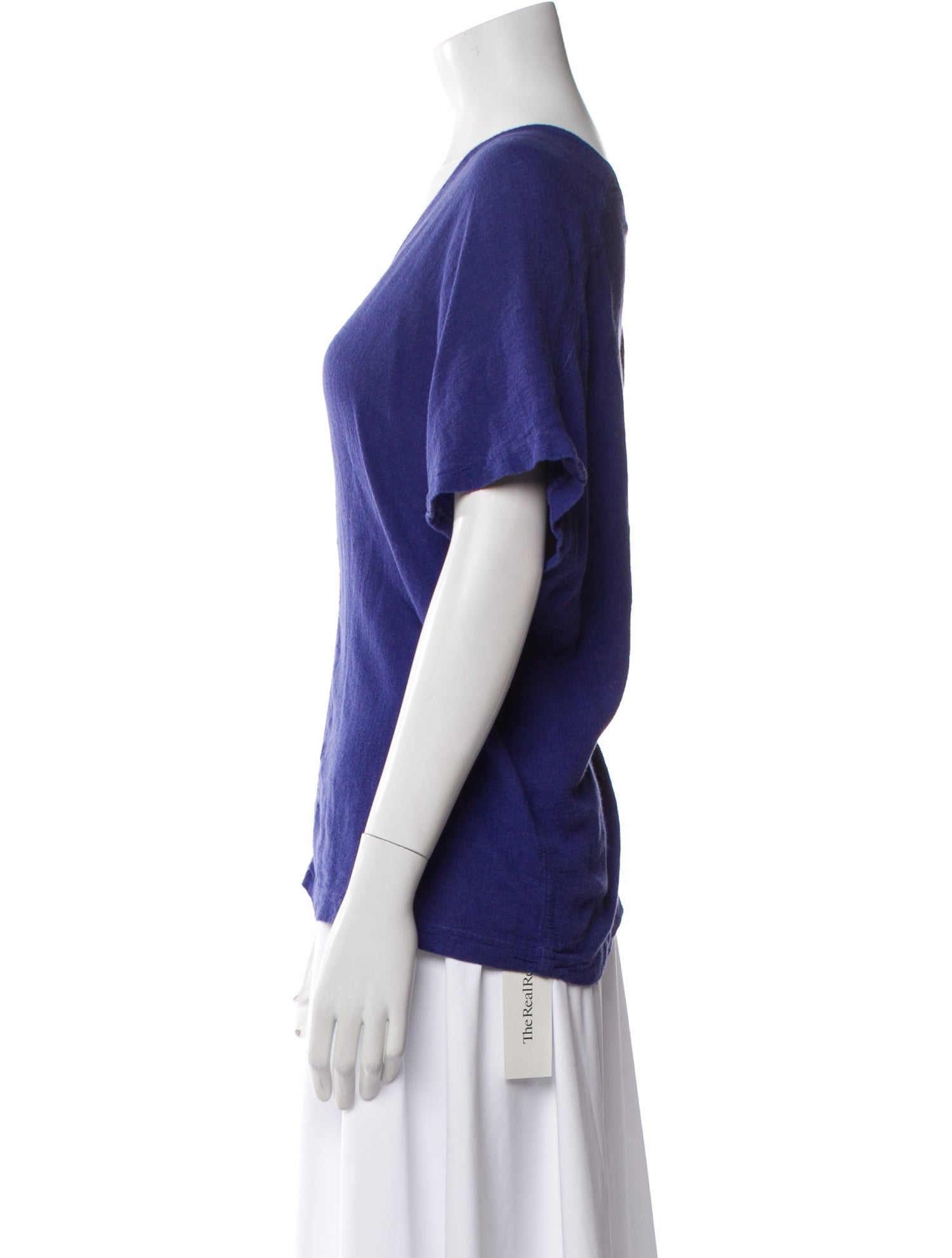 Black Crane V-Neck Short Sleeve T-Shirt