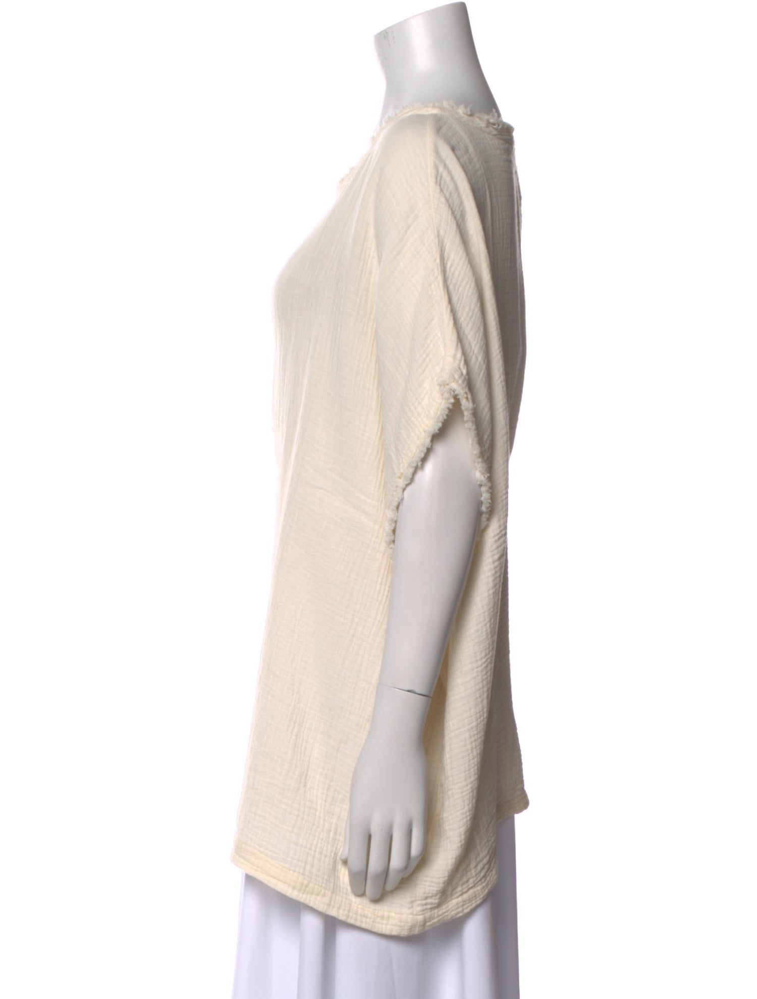 Black Crane Scoop Neck Short Sleeve T-Shirt